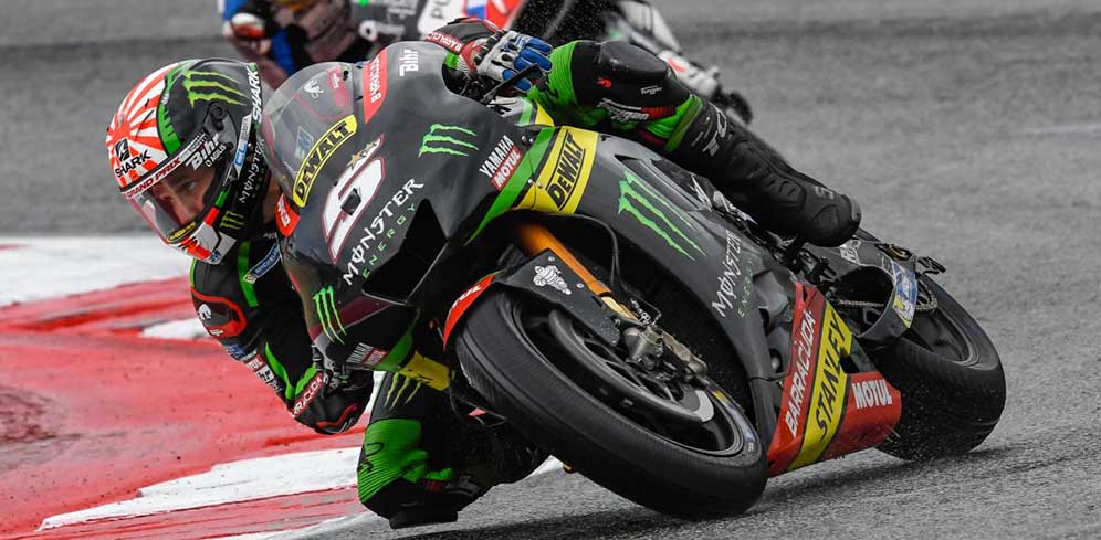 Johann Zarco Berlari Sampai Garis Finis